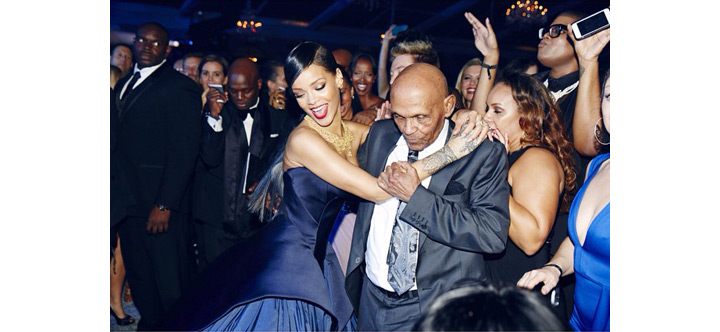 Rihanna Hosts First Annual Diamond Ball