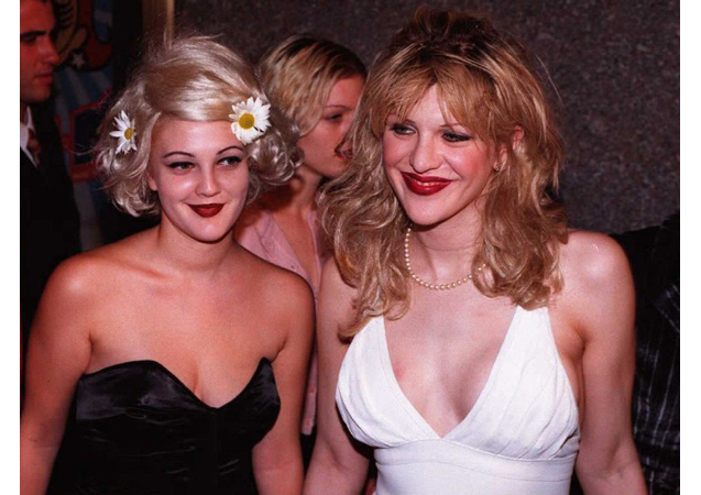 In 1995 at the MTV Video Music Awards, reinventing the Marilyn Monroe look.