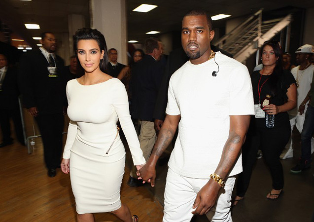 We love Kimye's all-white ensembles at the 2012 BET Awards. A couple that matches together, stays together.