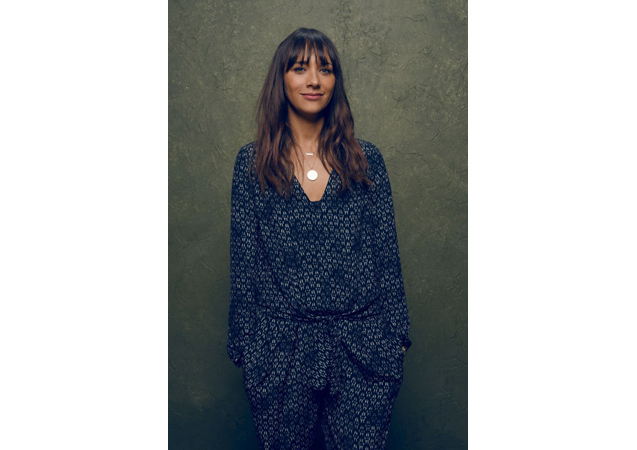 Rashida Jones' loose fitting one piece was cool and collected at the Village Lift on Sunday.