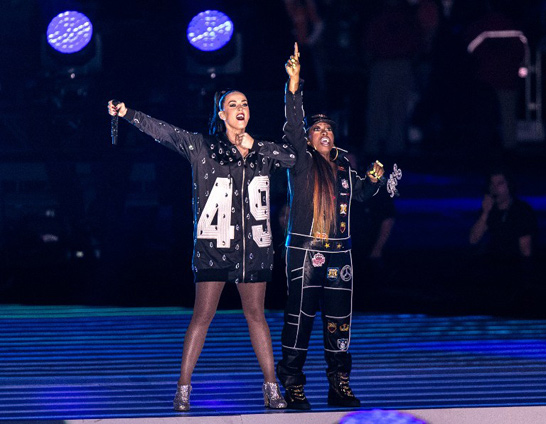 Katy Perry's Halftime Show Turned Runway for Jeremy Scott