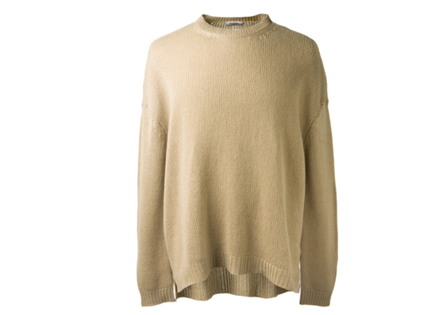Zack, psychedelic sweaters are officially out. However, since knits are your favorite, update your style with this [link href='https://www.montaignemarket.com/EN_15986_New-in-store_Knitwear_Valentino_Valentino-beige-knitted-sweater.html' target='_blank']Valentino[/link] version in beige.