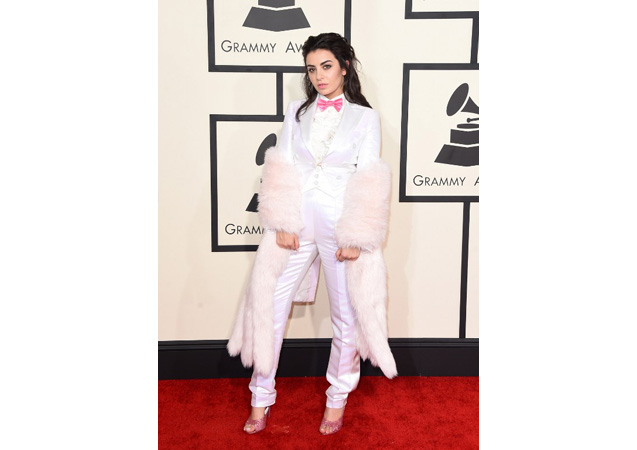 Charli XCX looked like an angry Easter bunny, just in time for spring.