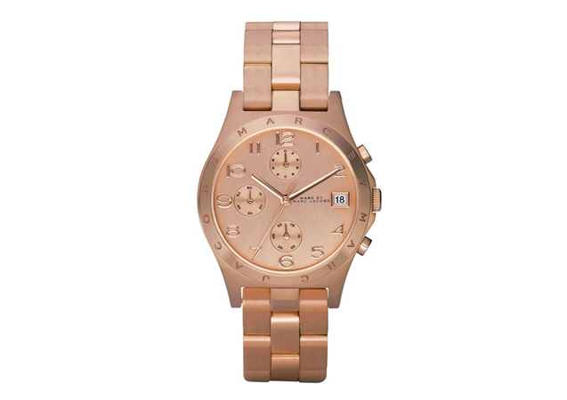 An investment watch to last you more than just a few years. This watch is by Marc Jacobs and is available at [link href='http://shop.nordstrom.com/s/marc-by-marc-jacobs-henry-rose-gold-chronograph-watch-37mm/3139173' target='_blank']Nordstrom[/link]. 