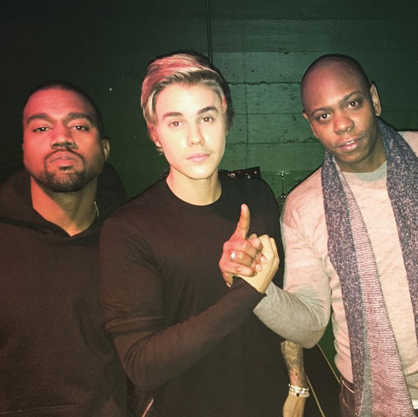 Kim and Kanye’s Valentine’s Threesome with Justin Bieber