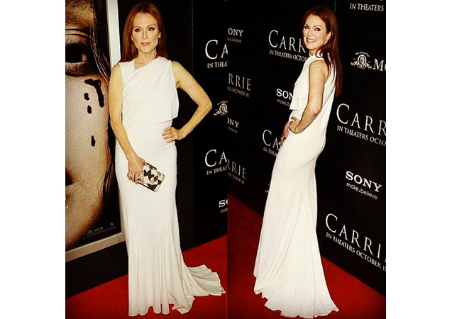 Julianne Moore takes the cake as best dressed. She's always a bombshell that never seems to age!