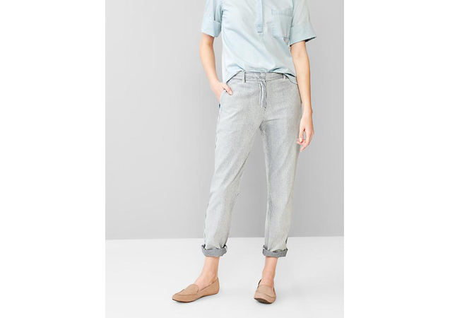 Carefree is the word of the season, and this loose fit pants say just that. Broken-In Straight Khakis, available at [link href='http://www.gap.com/browse/product.do?cid=1011762&vid=1&pid=224849002' target='_blank']Gap[/link]. 