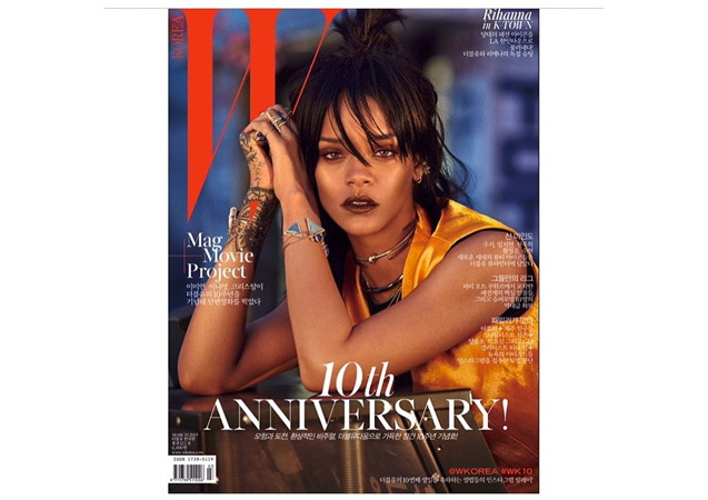 Rihanna Kills the Game in W Magazine’s 10th Anniversary Issue