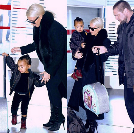 North West Loves Frozen, Leaves Fashion Week in Style