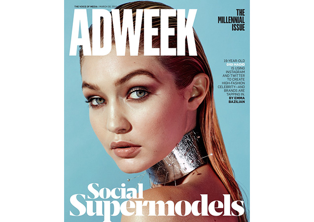 Gigi Hadid Covers Adweek, the Face of Millennial Models
