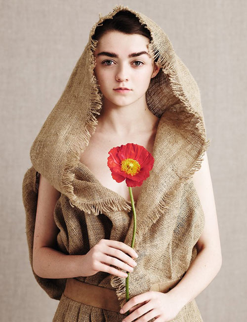 Maisie Williams Covers Dazed & Confused Magazine 