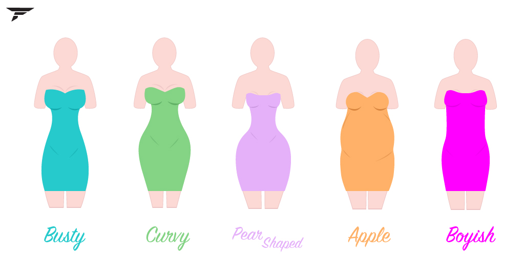 dresses for busty body type