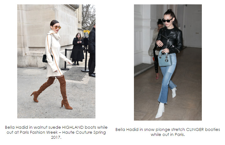 Celebrities in Stuart Weitzman