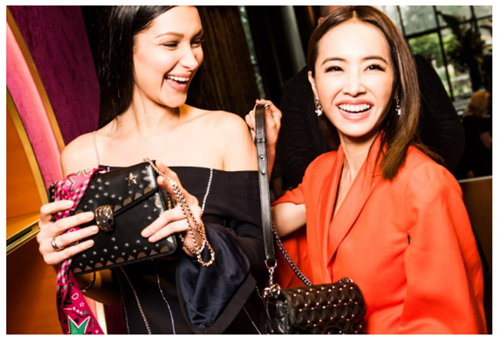 BELLA HADID & JOLIN TSAI STEAL THE SHOW AT BVLGARI’S B.NIGHT PARTY & FW17 ACCESSORIES COLLECTION LAUNCH