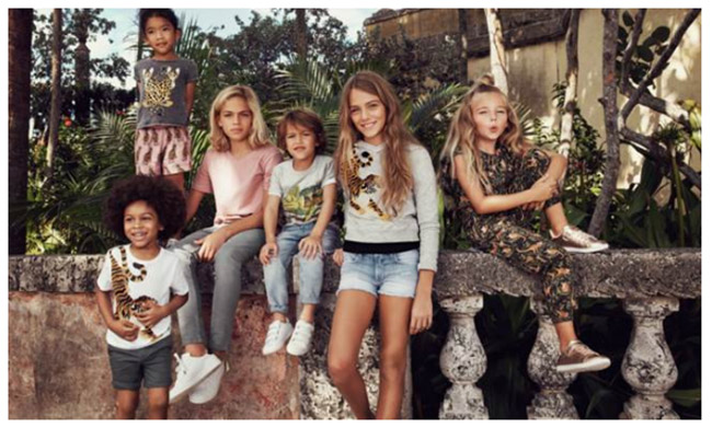 KATIE SCOTT X H&M KIDS: KATIE SCOTT DEPICTS A SERIES OF ANIMAL PRINTS FOR H&M KIDS