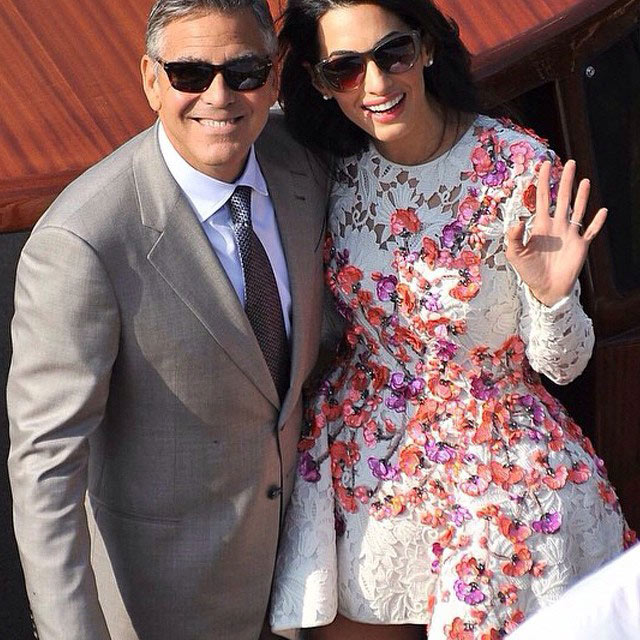 George Clooney and Amal Alamuddin