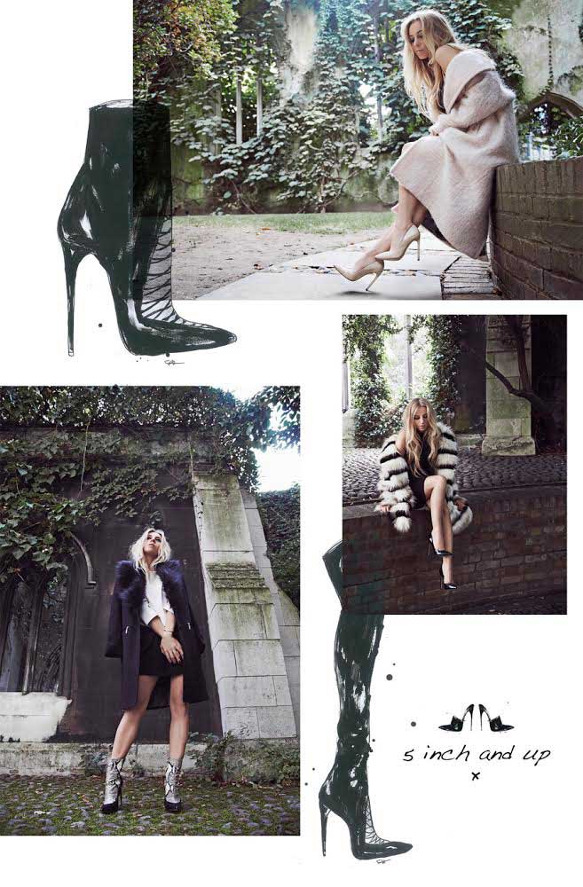 In the shoes of 5inchandup, the famous blogger who collaborates with River Island