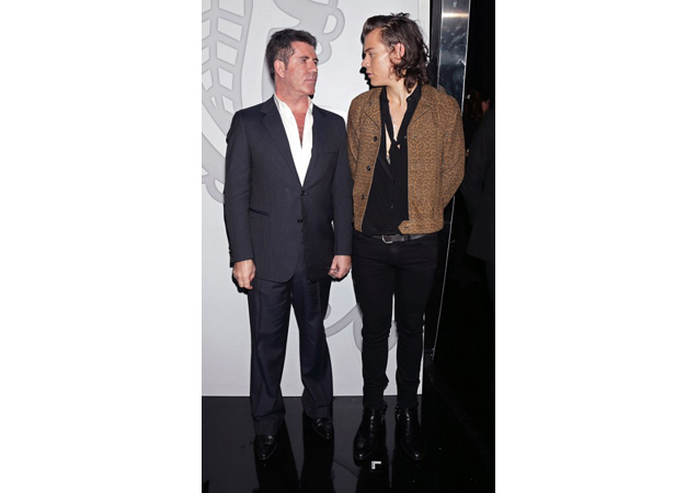 Mentor Simon Cowell probably agreed that Harry looked great in the leopard printed jacket he wore at the 2014 Royal Variety Performance.