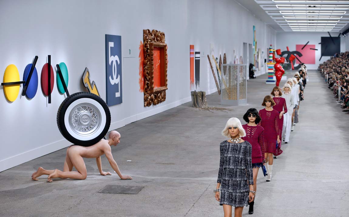 and fashion at Chanel show Chanel Fashion Show Spring Summer 2014 and fashion at Chanel show